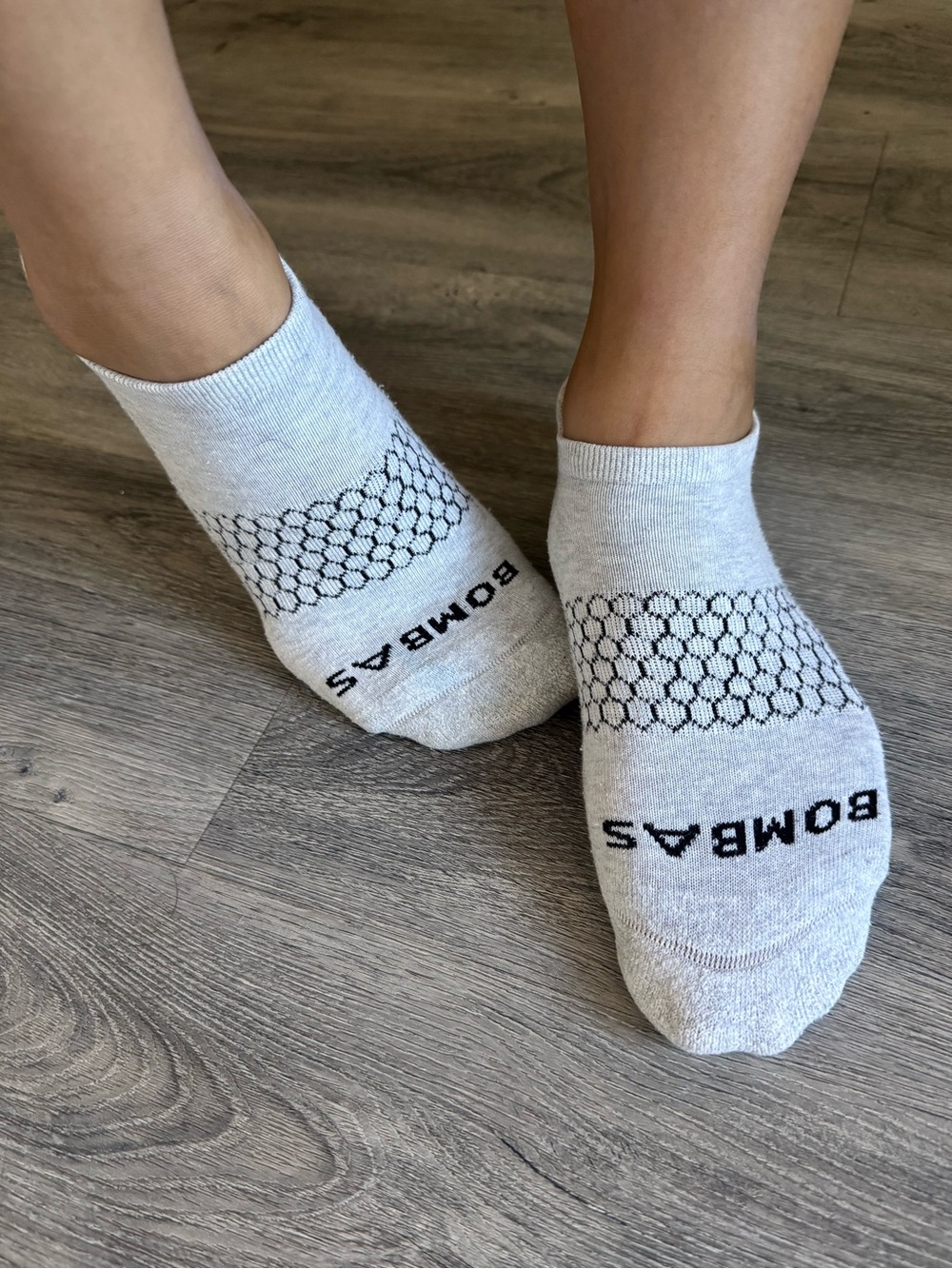Bombas Athletic Low Socks (Heather Grey)